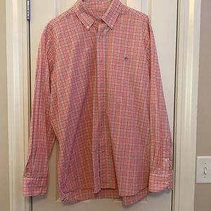 Men’s Southern Tide button down long sleeve shirt. Size Large